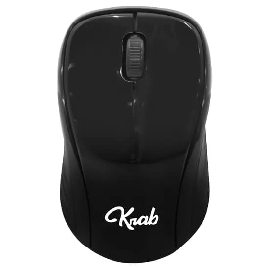 Mouse Sem Fio Wireless Krab KBMI12 / 1200DPI / 3 Botões - Preto