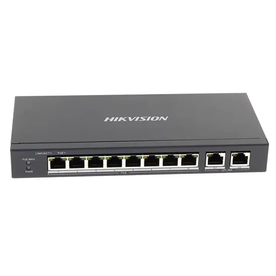 Hikvision Hub Switch 08P 10/100MBPS 2GE Poe DS-3E0310P-e/M(B