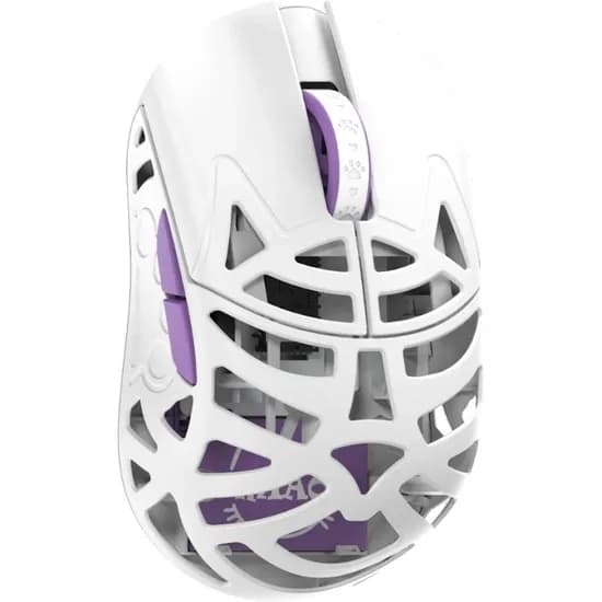 Mouse Gamer Wlmouse Beast Miao Magnesium 8K Sem Fio - Branco