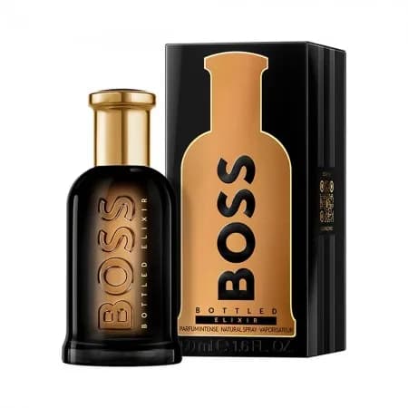 Perfume Hugo Boss Bottled Elixir Parfum Intense Masculino 50ML
