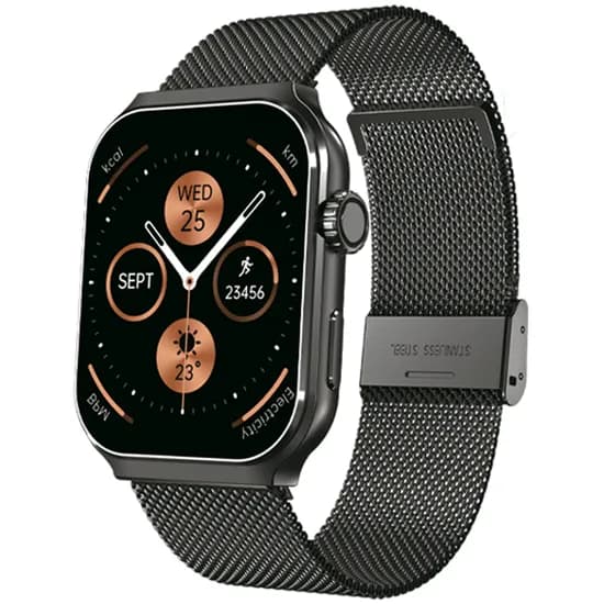 Relógio Smart FTX F25-SVBM 50MM - Preto/Metal