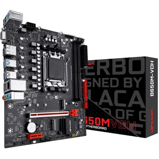 Placa Mãe Up Gamer B650M VDH, AMD AM5, M-ATX, DDR5, M.2 Nvme, UPG-B650M-VDH