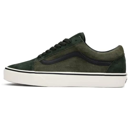Calzado Vans Old Skool Verde Repelente Gamuza