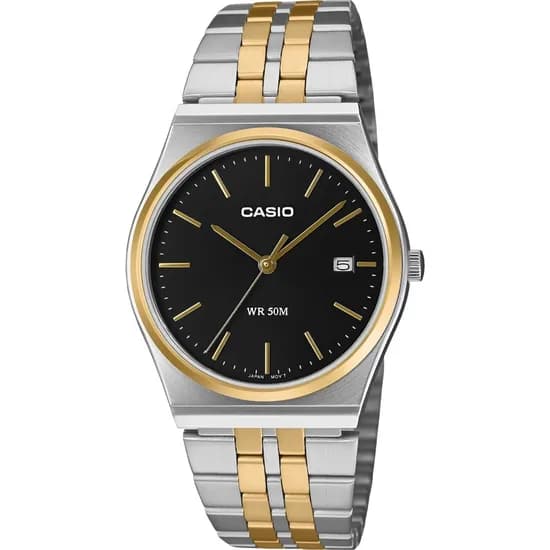 Relógio Casio MTP-B145SG-1AVDF Analógico Masculino - Prata/Dourado/Preto