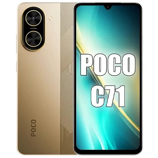 Celular Xiaomi Poco C71 / 64GB / 3 Ram / Dourado