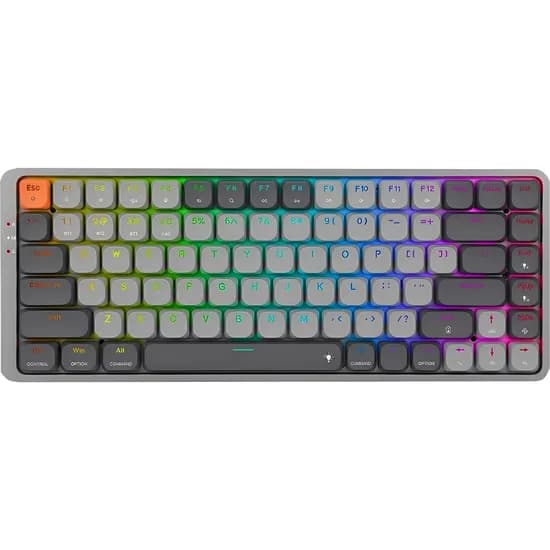 Teclado Gamer Mecânico Redragon Azure K652GG Pro 75% RGB Sem Fio Switch Red - Blue (Inglês)