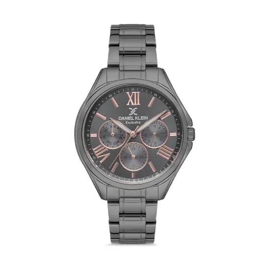 Relógio Analógico Feminino Daniel Klein Exclusive DK.1.12523-6 - Preto