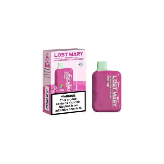 Lost Mary Os 5K Rose Sour Plum Mint