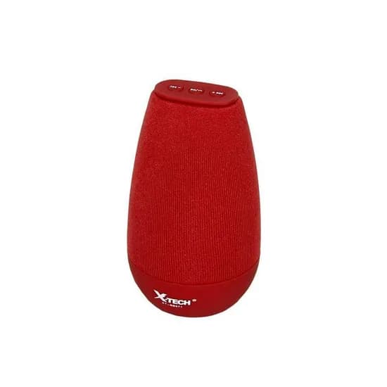 Caixa de Som X-Tech XT-SB571 Vermelha Bluetooth