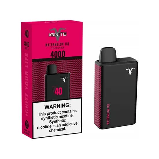 Vaper Ignite V40 4000 Puff Melancia Ice