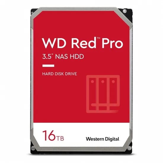 HD 16TB WD Red Pro WD161KFGX Nas 7200RPM 3.5