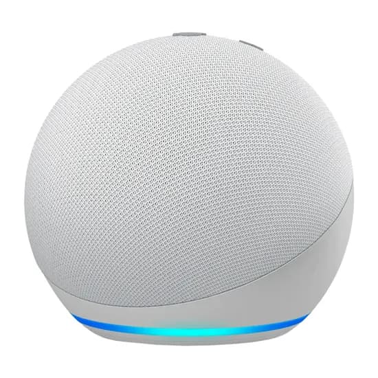 Parlante Inteligente Amazon Echo Dot Alexa 5° GeneracióN Glacier White