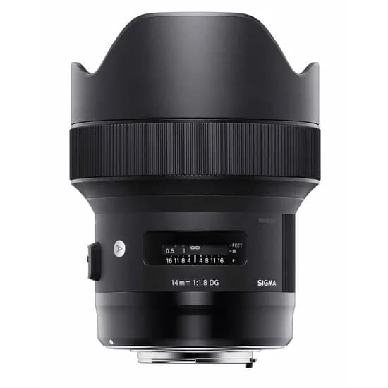 Lente Sigma Canon DG 14MM F/1.8 DG HSM Ef Art
