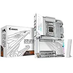Placa Mãe Gigabyte X870E Aorus Elite X3D Ice Socket AM5, DDR5