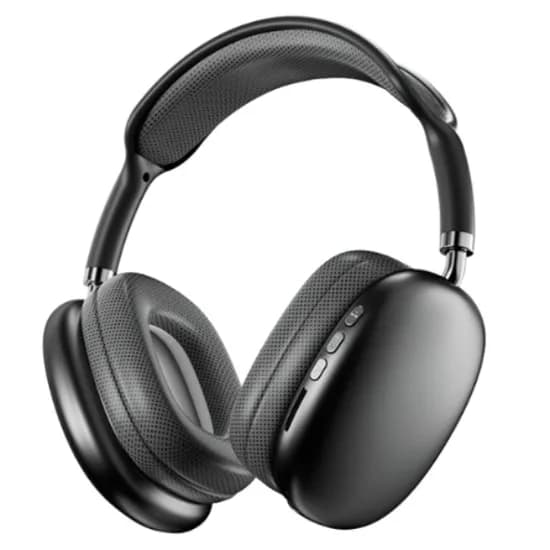 Fone de Ouvido Sem Fio P9 com Bluetooth - Preto