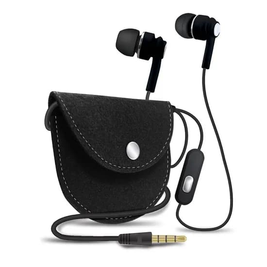 Fones de Ouvido Kodak ODEB1013-BLK com Microfone Preto