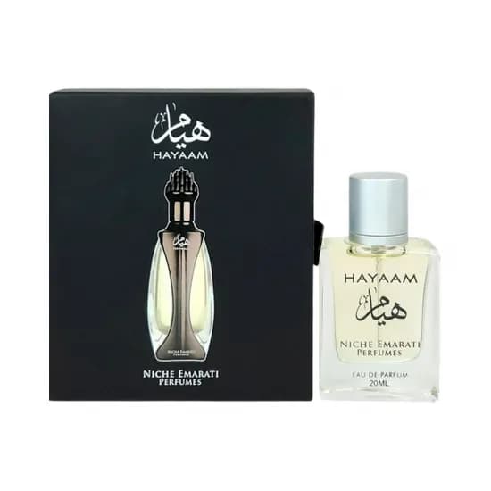 Perfume Mini Lattafa Niche Emarati Hayaam Edp Unissex 20ML