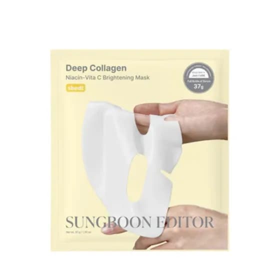Sungboon Editor Deep Collagen Niacin Vita C Brightening Mask