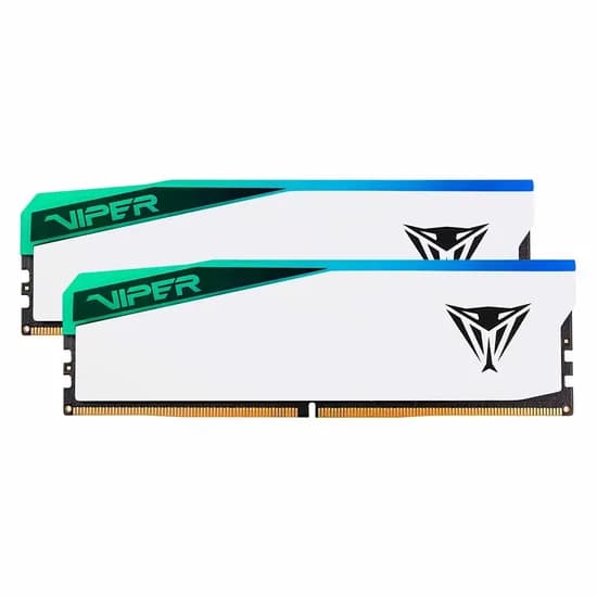 Memória Ram Patriot Memory Viper Elite 5 RGB 32GB (2X16GB) DDR5 6400MHZ - PVER532G64C32KW