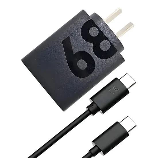 Carregador Motorola MC-686N 68W USB-C - Black