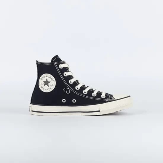Calzado Converse Hi Chucks In Love Negro Beige