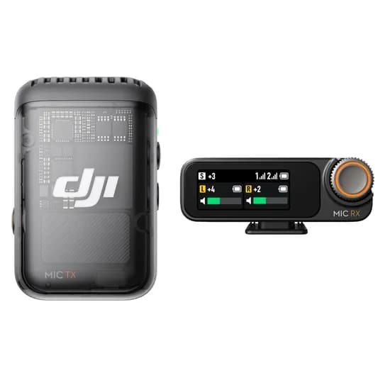 Microfone Wireless Dji Mic 2 (1 TX + 1 RX) (FCC) - Black
