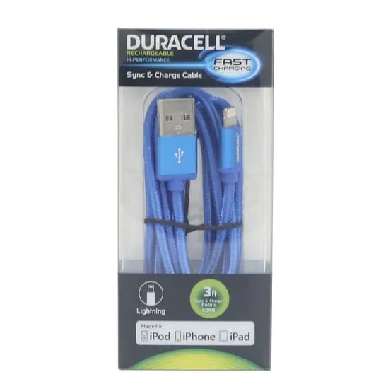 Cabo Lightning Duracell LE2110 para iPhone