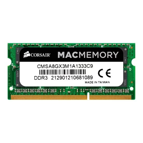 Memória Ram Corsair Valueselect 8GB DDR3 1600MT/s para Notebook - CMSA8GX3M1A1333C9