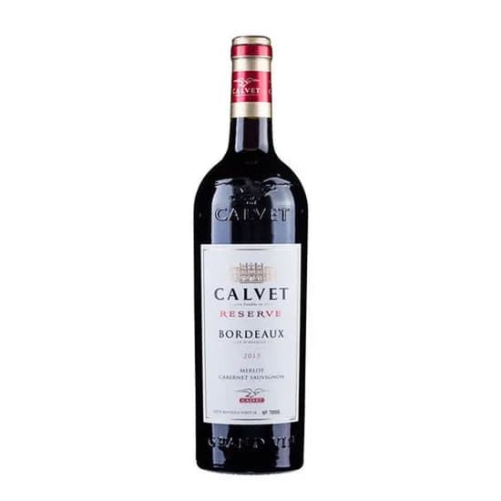 Vinho Calvet Reserva Bordeaux Merlot Cabernet Sauvignon 750ML - 3159560510300
