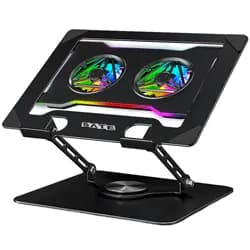 Cooler para Notebook Satellite A-CP30 RGB / USB / 10" Até 17" - Preto