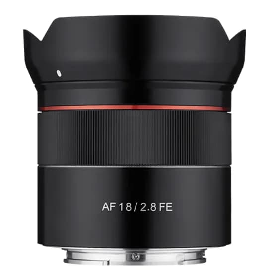 Lente Samyang Sony Af 18MM F/2.8 e FF Prime