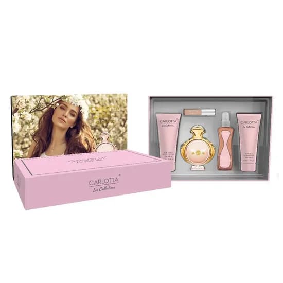 Kit Perfume Femenino Carlotta Olympea 5PZS
