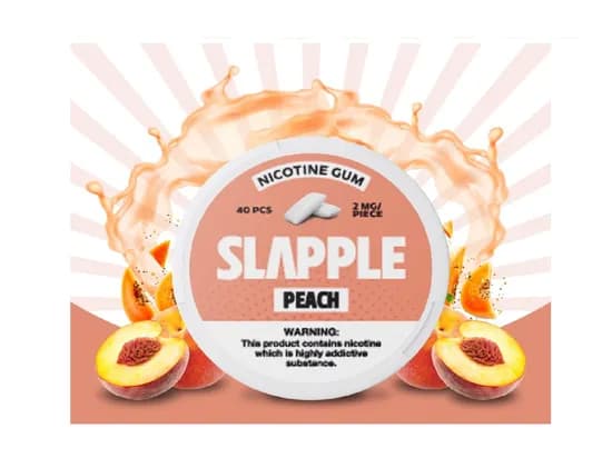 Nicotine Slapple Chiclete 2MG Peach