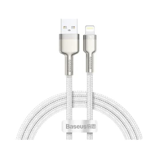 Cable Baseus CALJK-A02 USB-A A Lightning 1M Blanco