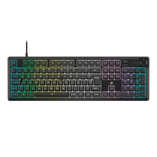 Teclado Corsair K55 Core USB RGB Preto Usa CH-9226C65-Na
