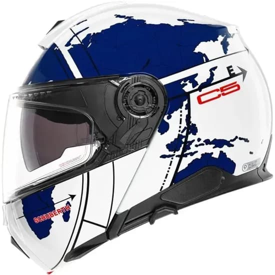 Capacete para Motociclista Schuberth C5 Globe Azul