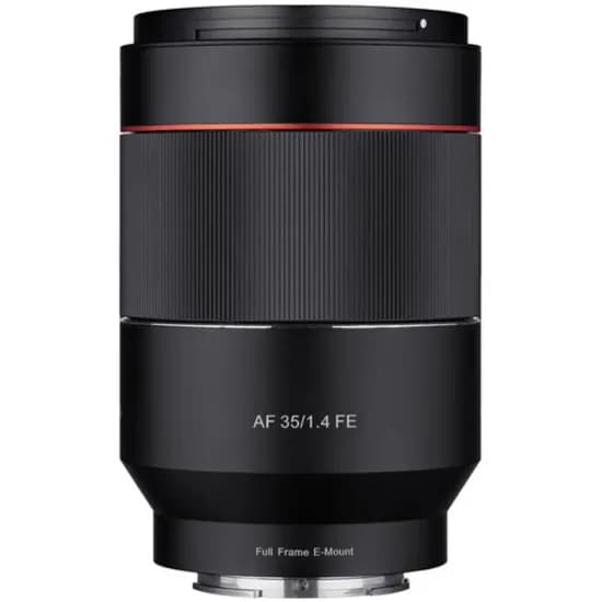 Lente Samyang Sony Af 35MM F/1.4 P e FF Prime