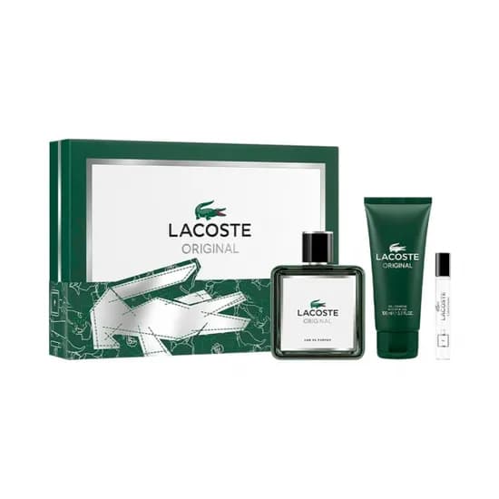 Kit Perfume Lacoste Original Masculino 3PCS