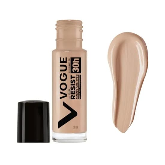 Vogue Base Liquida - Vainilla - Resistente Acabado Mate 30H - 30ML