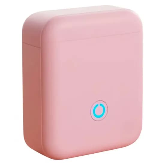 Mini Impressora Térmica para Etiquetas Satellite A-L132 Bluetooth - Rosa