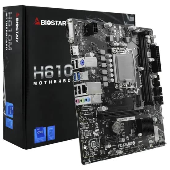 Placa Mãe Intel (1700) Biostar H610MHD D5 DDR5
