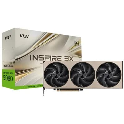 VGA 16GB RTX5080 MSI Inspire 3X Oc 912-V531-408