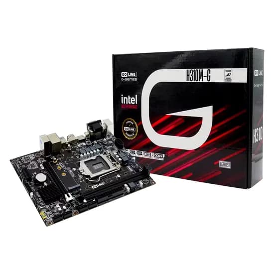 Placa Mãe Goline H310M-G DDR4 Socket 1151 Chipset H310 Gigabit - (1 Ano de Garantia)