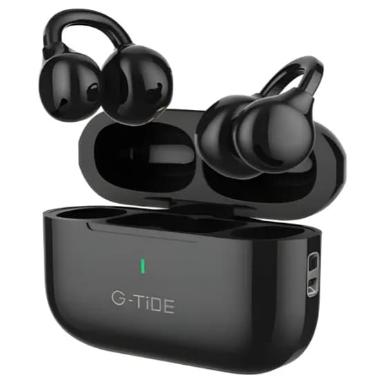 Fone de Ouvido Sem Fio G-Tide Clip-On com Bluetooth - Preto