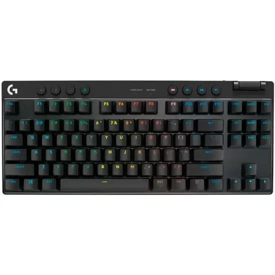Logitech Teclado Pro X TKL Tactile 920-012127 c/Case USB Negro