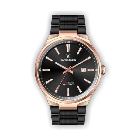 Relógio Analógico Masculino Daniel Klein Premium DK.1.12272-4 - Prato e Rosa Ouro