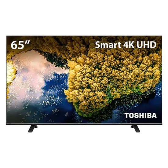 Smart TV Toshiba 65C350LS 65" 4K Ultra HD Vidaa Wifi - Preto
