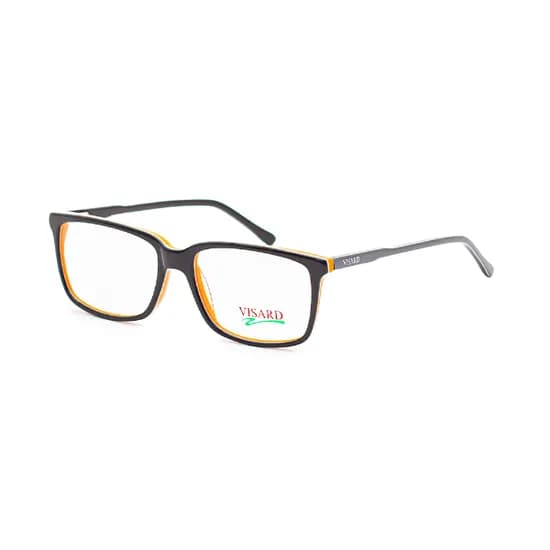 Armação para Óculos de Grau Visard CO5864 Col.07 Tam. 56-17-140MM - Preto/Laranja