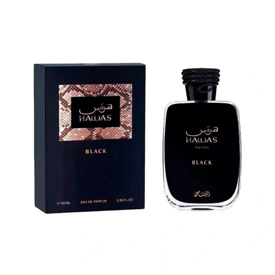 Perfume Rasasi Hawas Black Eau de Parfum Masculino 100ML