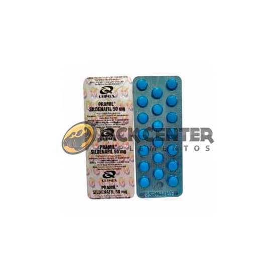 Pramil Sildenafil 50MG/20COMPR.Quimfa.Sem/Caixa